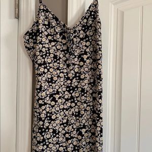 Floral Hollister mini slip dress